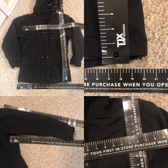 Timberland Jacket W/Hood Black Size XS - Picture 7 of 8